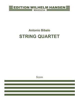 Antonio Bibalo: String Quartet