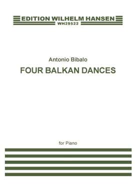 Antonio Bibalo: Four Balkan Dances For Piano
