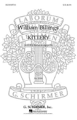 William Billings: Kittery A Cappella