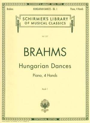 Johannes Brahms: Hungarian Dances - Book I
