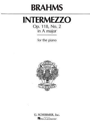 Johannes Brahms: Intermezzo in A Major, Op. 118, No. 2