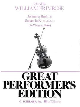 Johannes Brahms: Sonata No. 1 in F, Op. 120