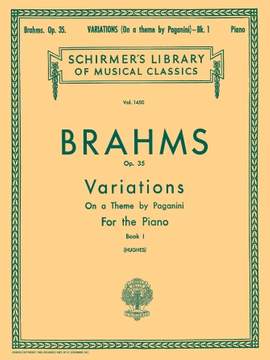 Johannes Brahms: Variations on a Theme by Paganini, Op. 35 - Book 1