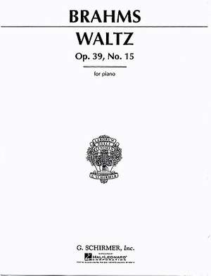 Johannes Brahms: Waltz in Ab Major, Op. 39, No. 15