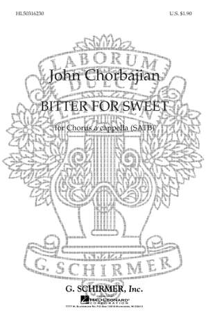 John Chorbajian: Bitter For Sweet