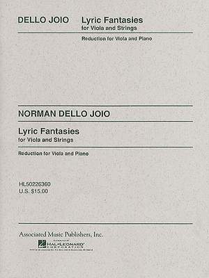 Norman Dello Joio: Lyric Fantasies