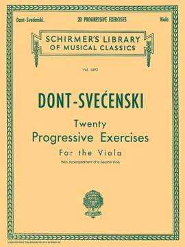 Jakob Dont: 20 Progressive Exercises