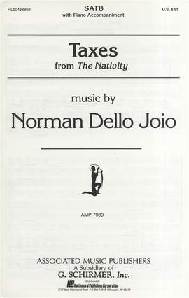 N Dello Joio: Taxes W/Piano