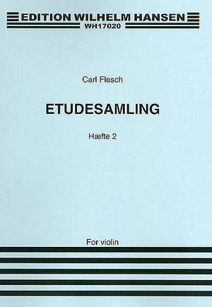 Carl Flesch: Studies and Exercises For Violin Solo Volume 2