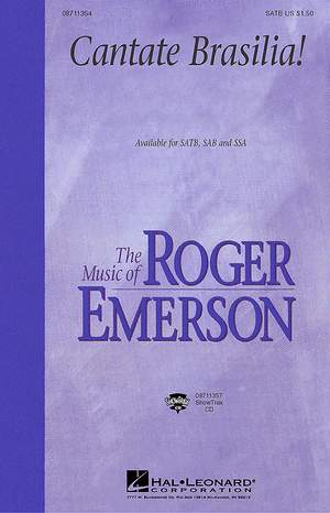 Roger Emerson: Cantate Brasilia (SAB)