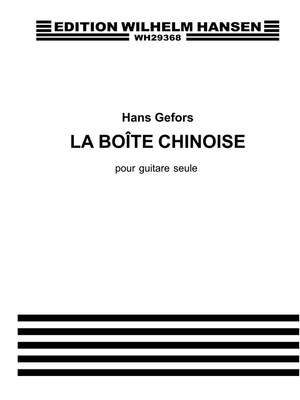 Gefors: La Boite Chinoise Guitar