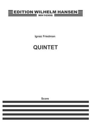 Friedman, I: Piano Quintet in C Minor