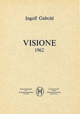 Ingolf Gabold: Visione
