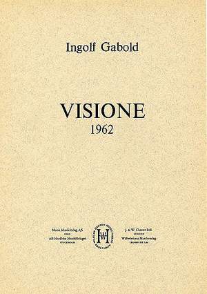Ingolf Gabold: Visione