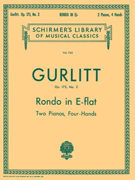 Cornelius Gurlitt: Rondo in Eb, Op. 175, No. 2 (set)