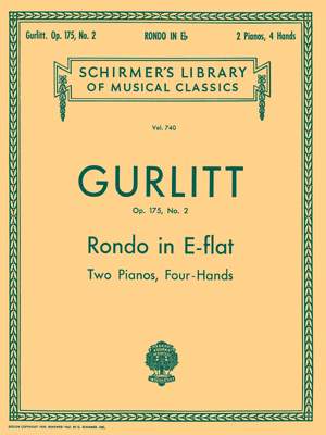 Cornelius Gurlitt: Rondo in Eb, Op. 175, No. 2 (set)