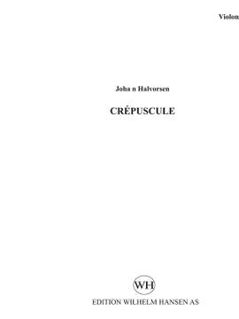 Johan Halvorsen: Crepuscule