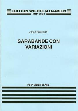 Johan Halvorsen: Sarabande Con Variazioni