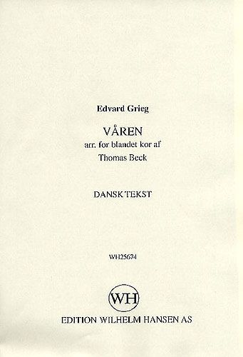 Edvard Grieg: Varen
