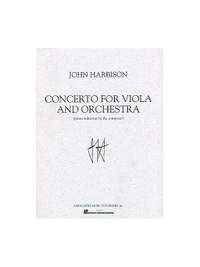 J Harbison: Concerto For Viola And Orchestra