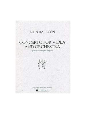 J Harbison: Concerto For Viola And Orchestra