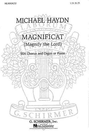 Johann Michael Haydn: Magnificat (Magnify the Lord)