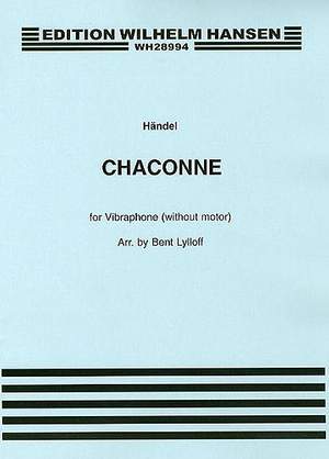 Georg Friedrich Händel: Chaconne For Vibraphone