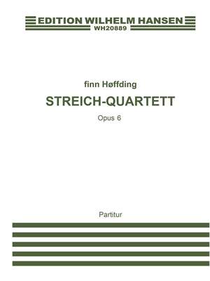 Finn Hoffding: String Quartet