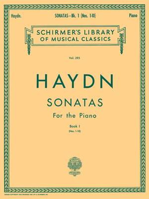 Franz Joseph Haydn: 20 Sonatas - Book 1