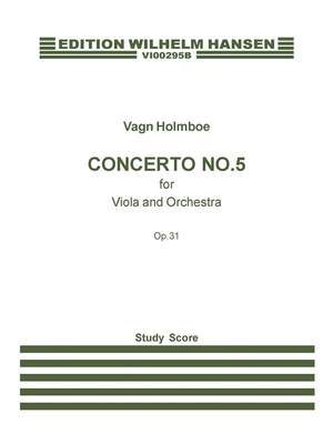 Holmboe: Viola Concerto No. 5,  Op. 31
