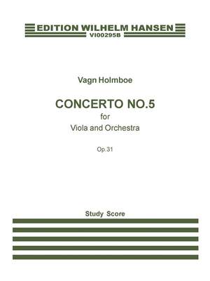 Holmboe: Viola Concerto No. 5,  Op. 31