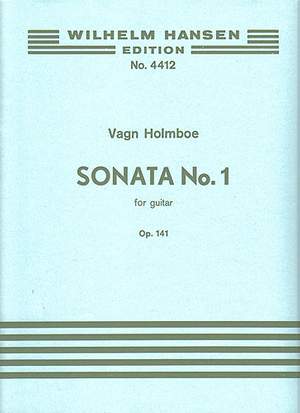 Vagn Holmboe: Sonata No. 1 Op. 141