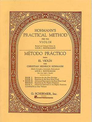 Christian Heinrich Hohmann: Practical Method for the Violin