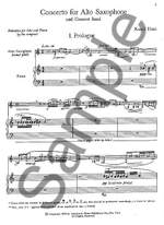 Karel Husa: Concerto for Alto Saxophone and Concert Band Product Image
