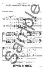 Hush Somebody S Callin My Name Presto Sheet Music presto sheet music