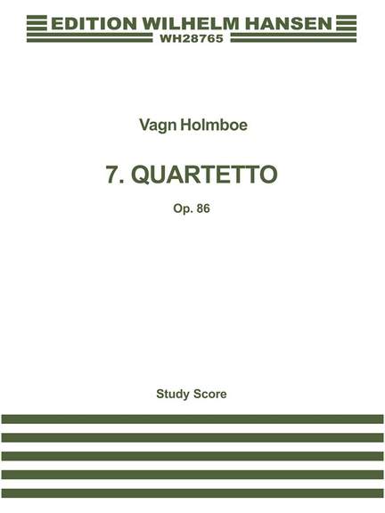 Vagn Holmboe: String Quartet No.7 Op.86