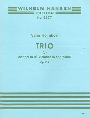 Vagn Holmboe: Trio Op. 137
