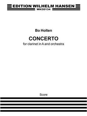 Bo Holten: Concerto for Clarinet and Orchestra