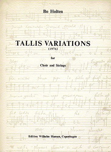 Bo Holten: Tallis Variations
