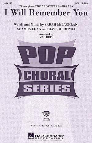 Dave Merenda_Sarah McLachlan_Seamus Egan: I Will Remember You