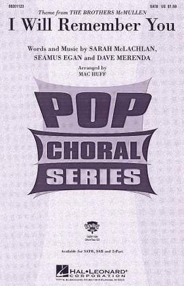 Dave Merenda_Sarah McLachlan_Seamus Egan: I Will Remember You