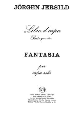 Jorgen Jersild: Fantasia For Harp Solo