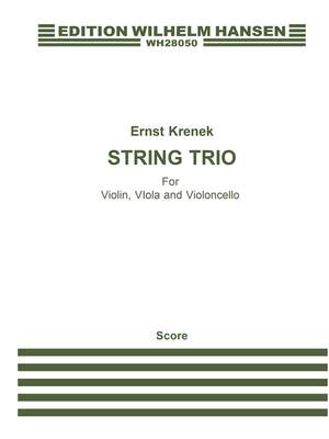 Ernst Krenek: String Trio