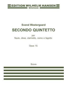 Svend Westergaard: Wind Quintet No. 2 Op. 15