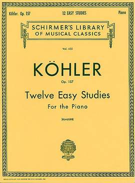Louis Köhler: 12 Easy Studies, Op. 157