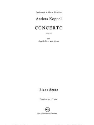 Anders Koppel: Concerto For Double Bass And Piano
