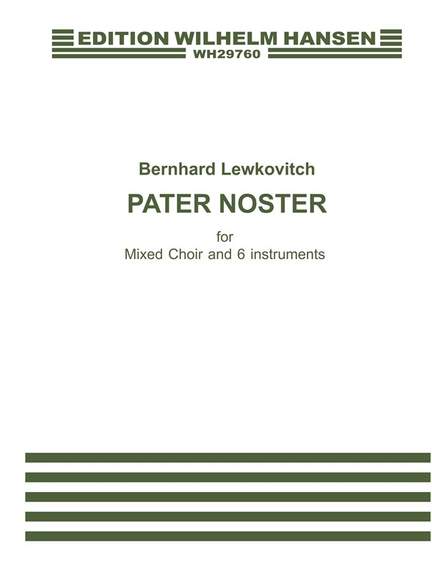 Bernhard Lewkovitch: Pater Noster
