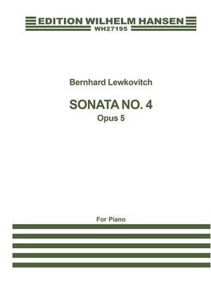 Bernhard Lewkovitch: Sonata No. 4 Op. 5
