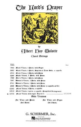 Albert Hay Malotte: The Lord's Prayer (in C Major)