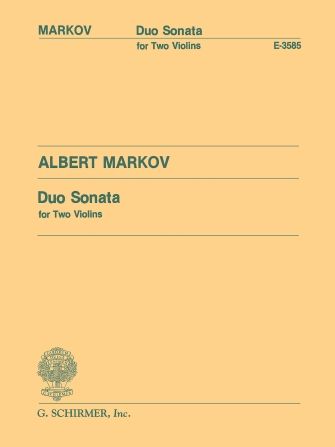 Albert Markov: Duo Sonata